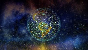 earth network blockchain globe 3537401