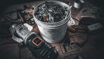 tools bucket plug socket nails 7655480